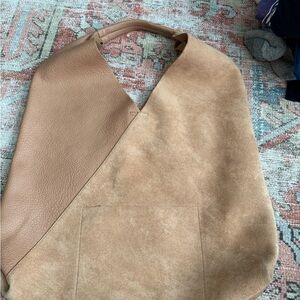Anthropologie leather purse
